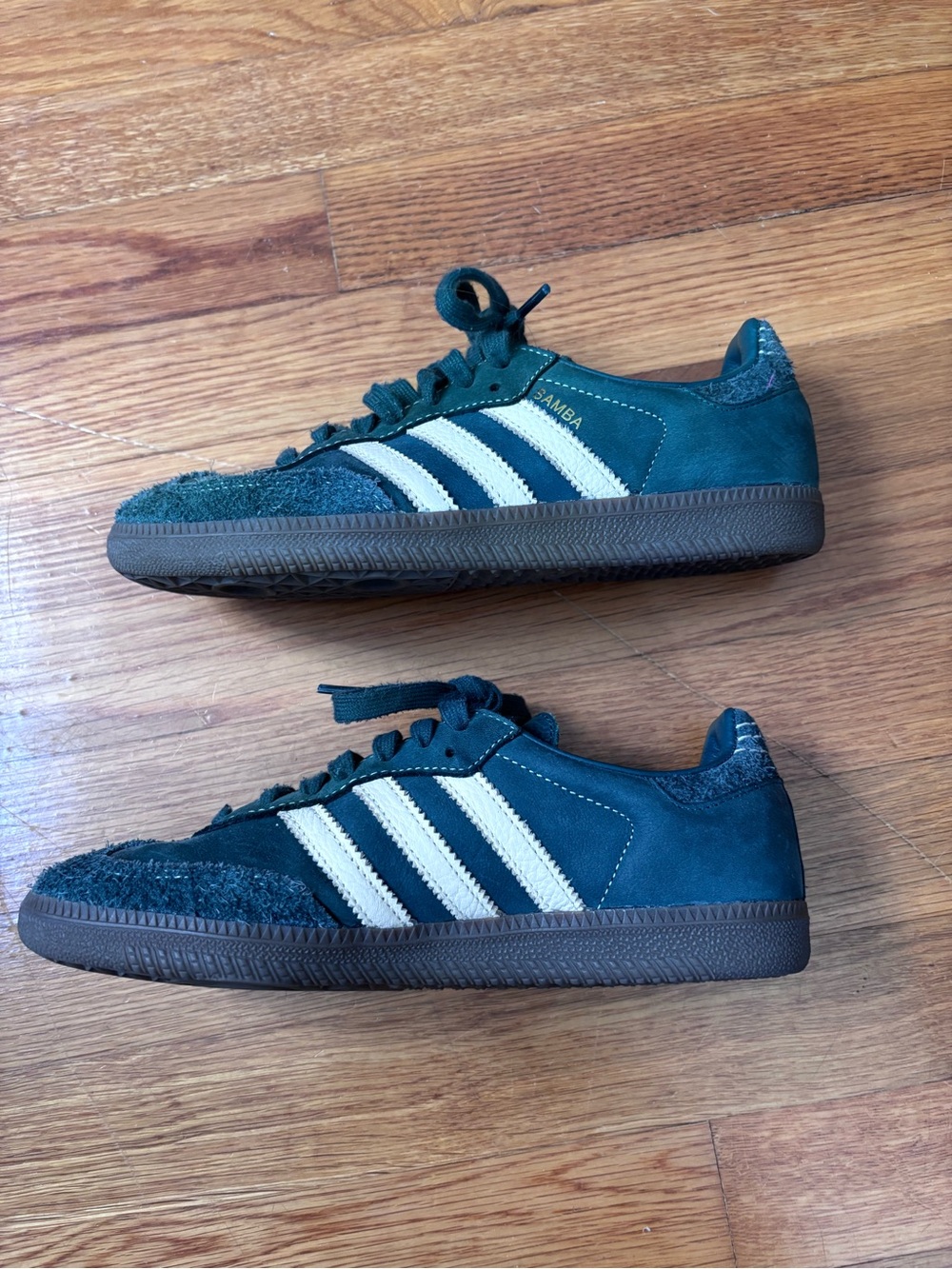 adidas Women's Dark Green OG Sambas